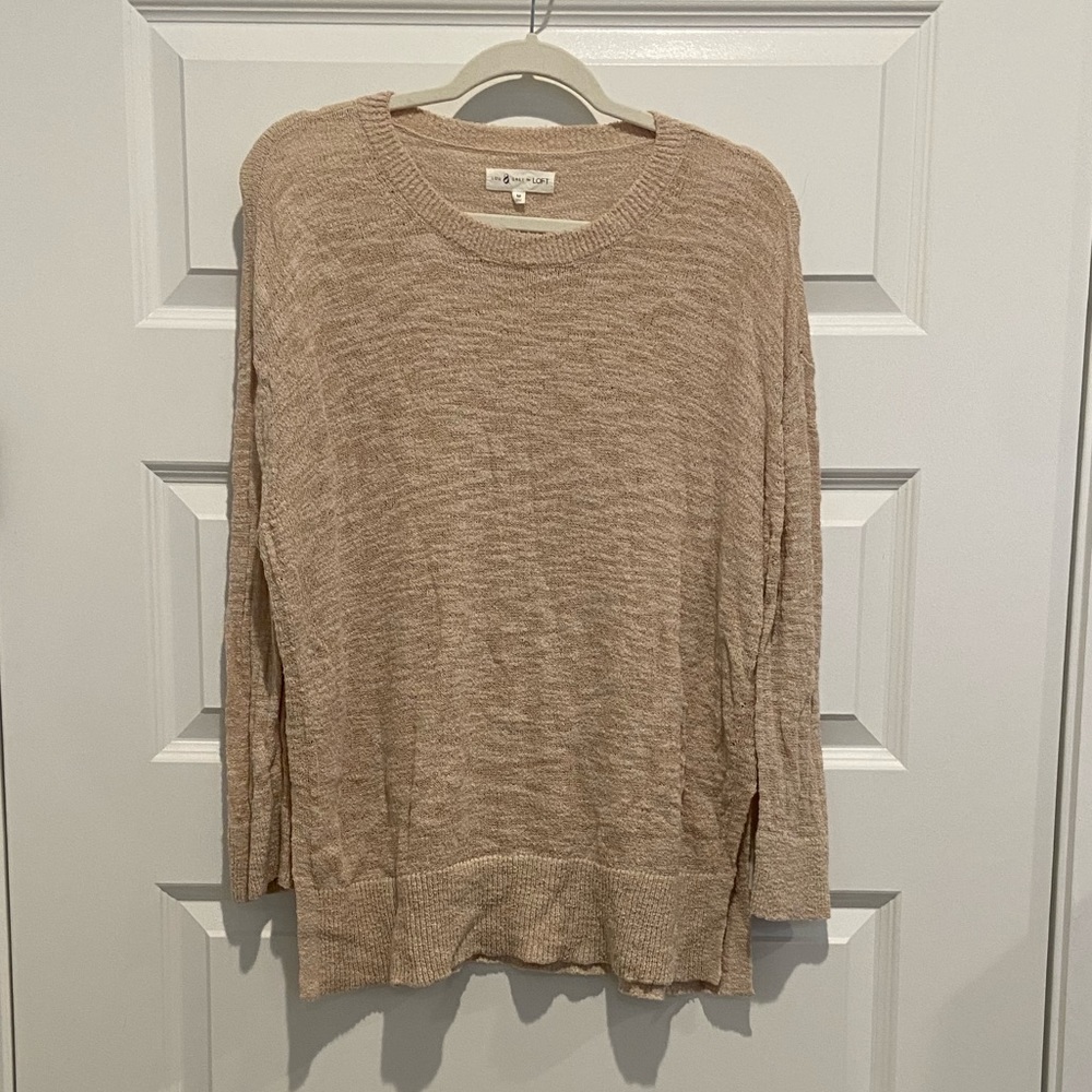 Lou & Grey Gauzy Lightweight Sweater